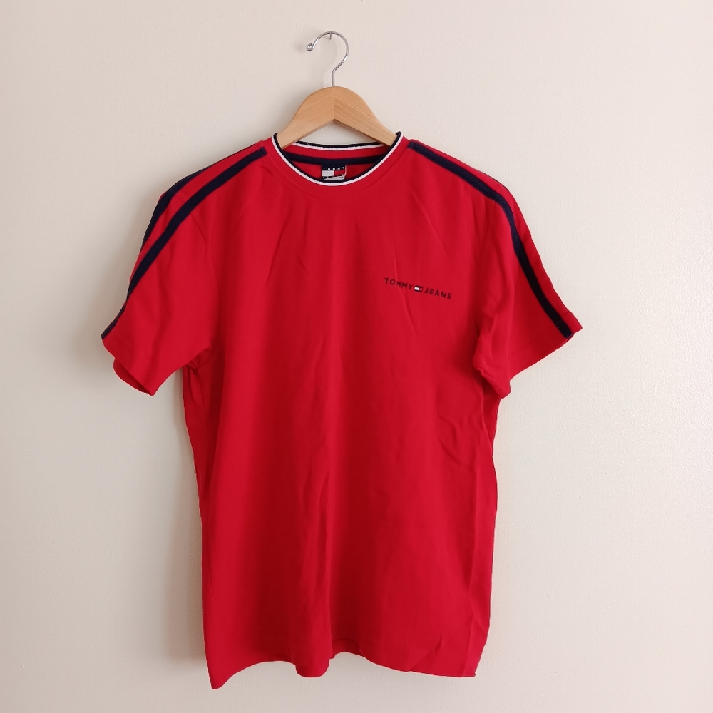 Vintage Y2K Tommy Hilfiger Jeans Shirt Medium
